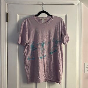 Womens Rare OU Skeleton Tee